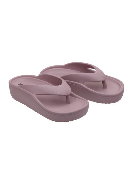Stellar Lavender Thong Flip Flops