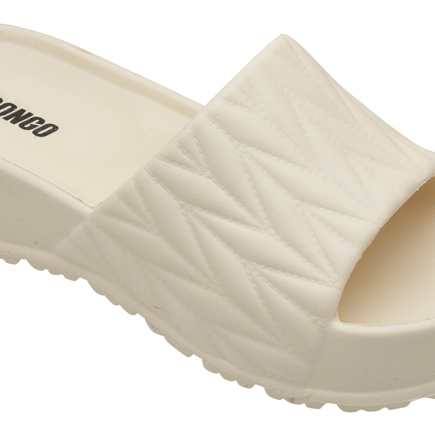 Textured Cream Sliders for Women