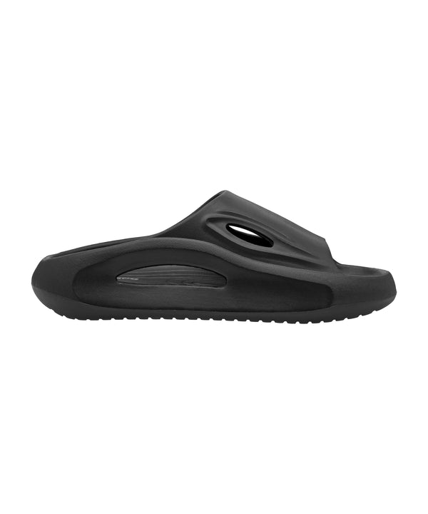 Aero Black Slide Sandals