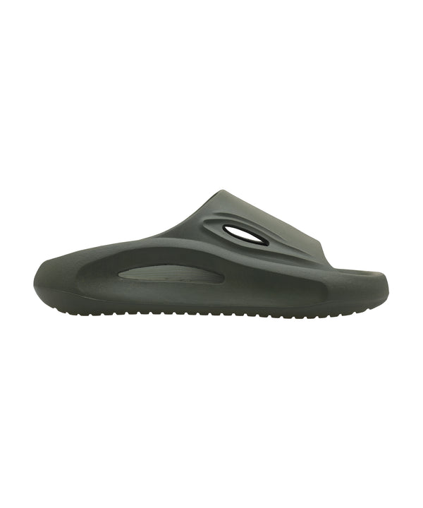 Aero Military Green Slide Sandals