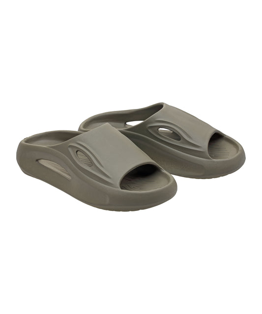 Aero Earth Olive Slide Sandals