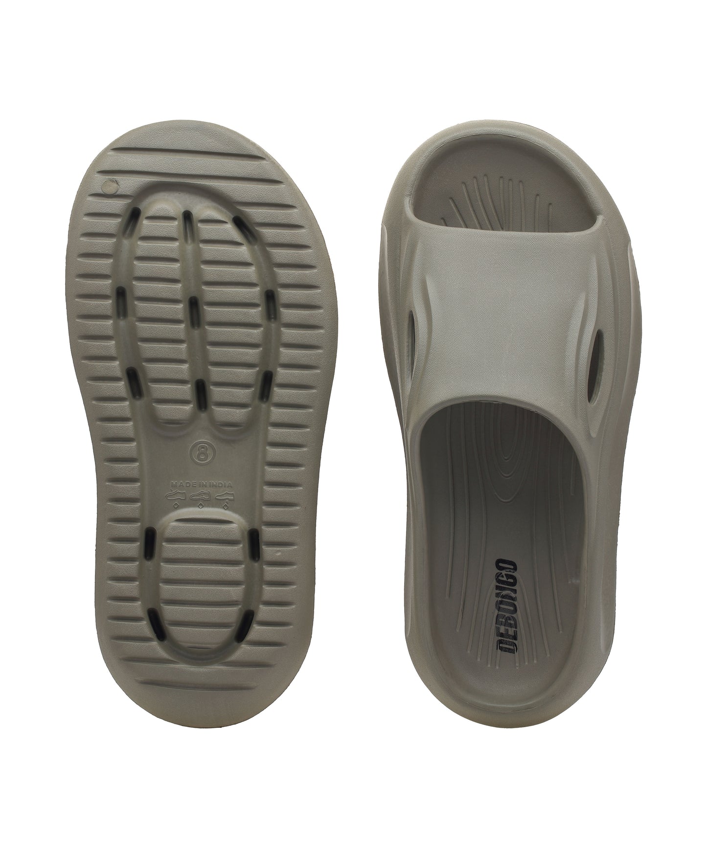 Aero Earth Olive Slide Sandals
