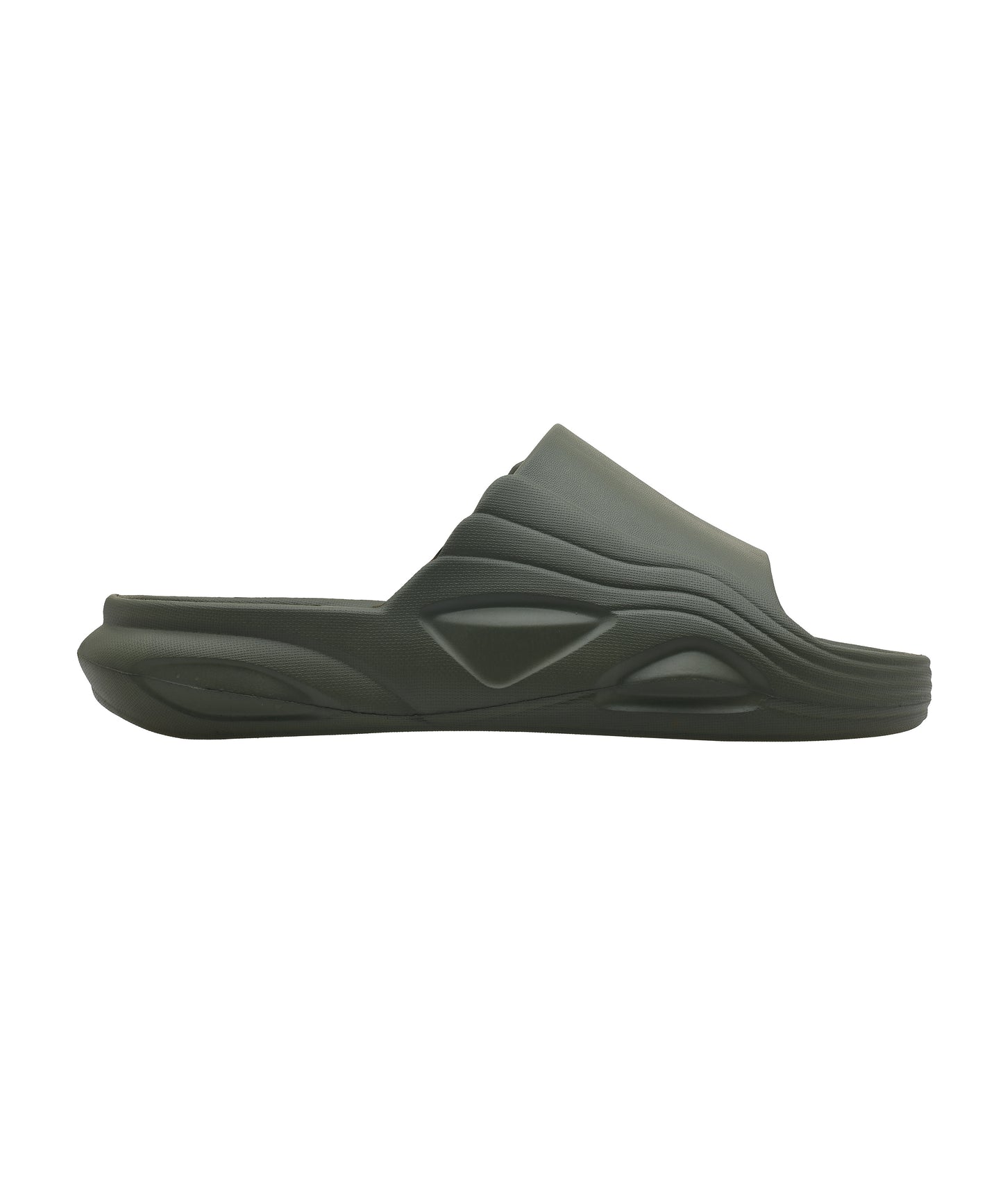Comfort Military Green Slide Sandals