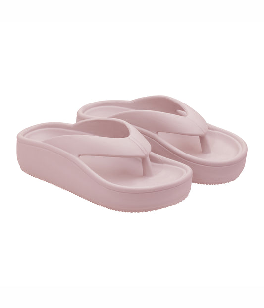 Stellar Light Pink Thong Flip Flops for Women