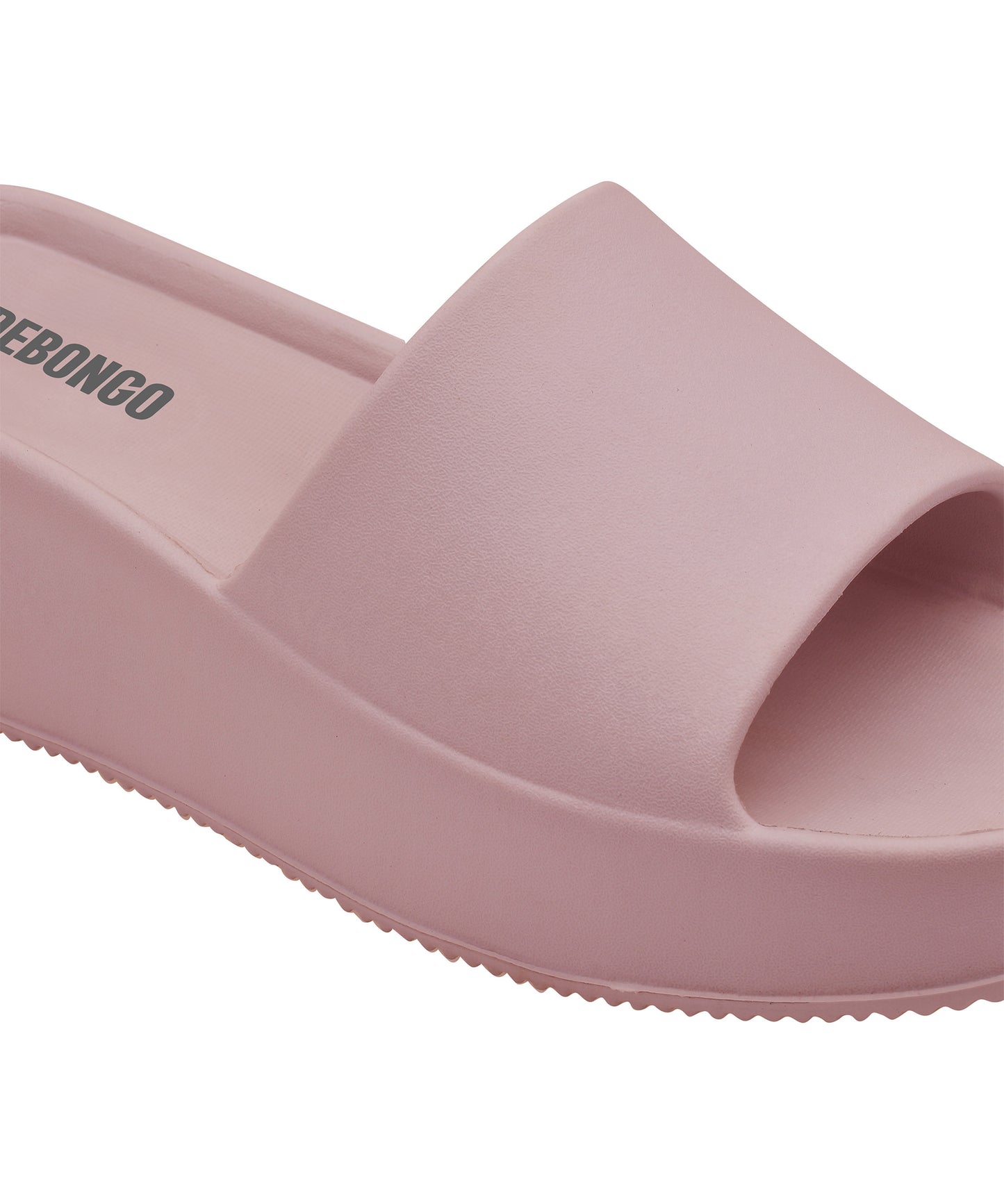 Sleek Nude Pink Square-Toe Sliders for Women
