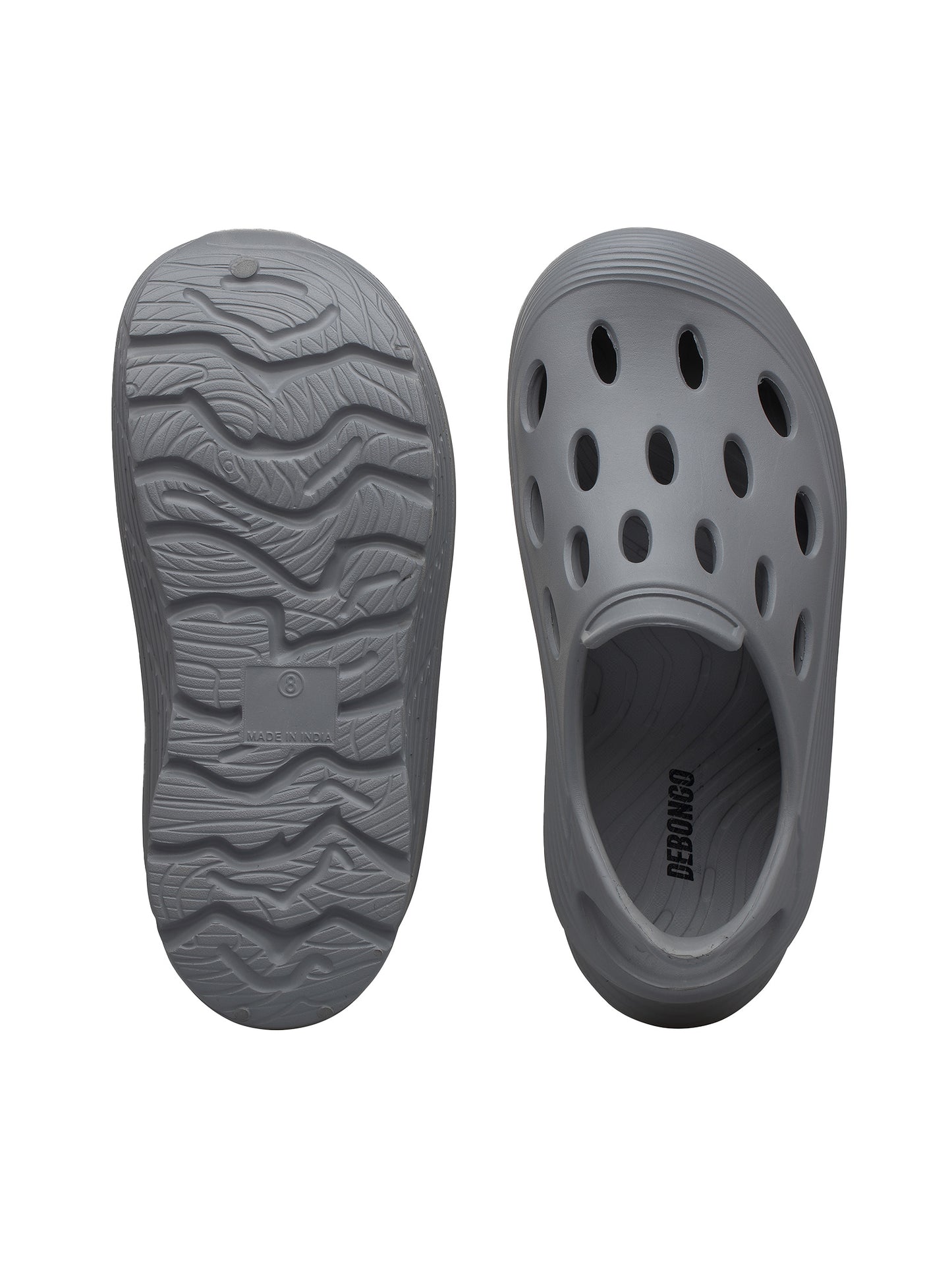 ShadowStride Grey Clogs