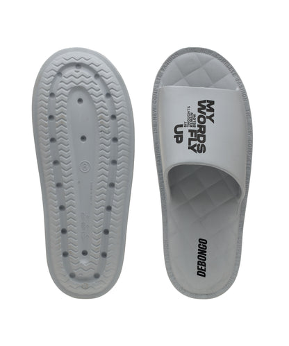 Men's Air Light Comfort Light Grey Sliders