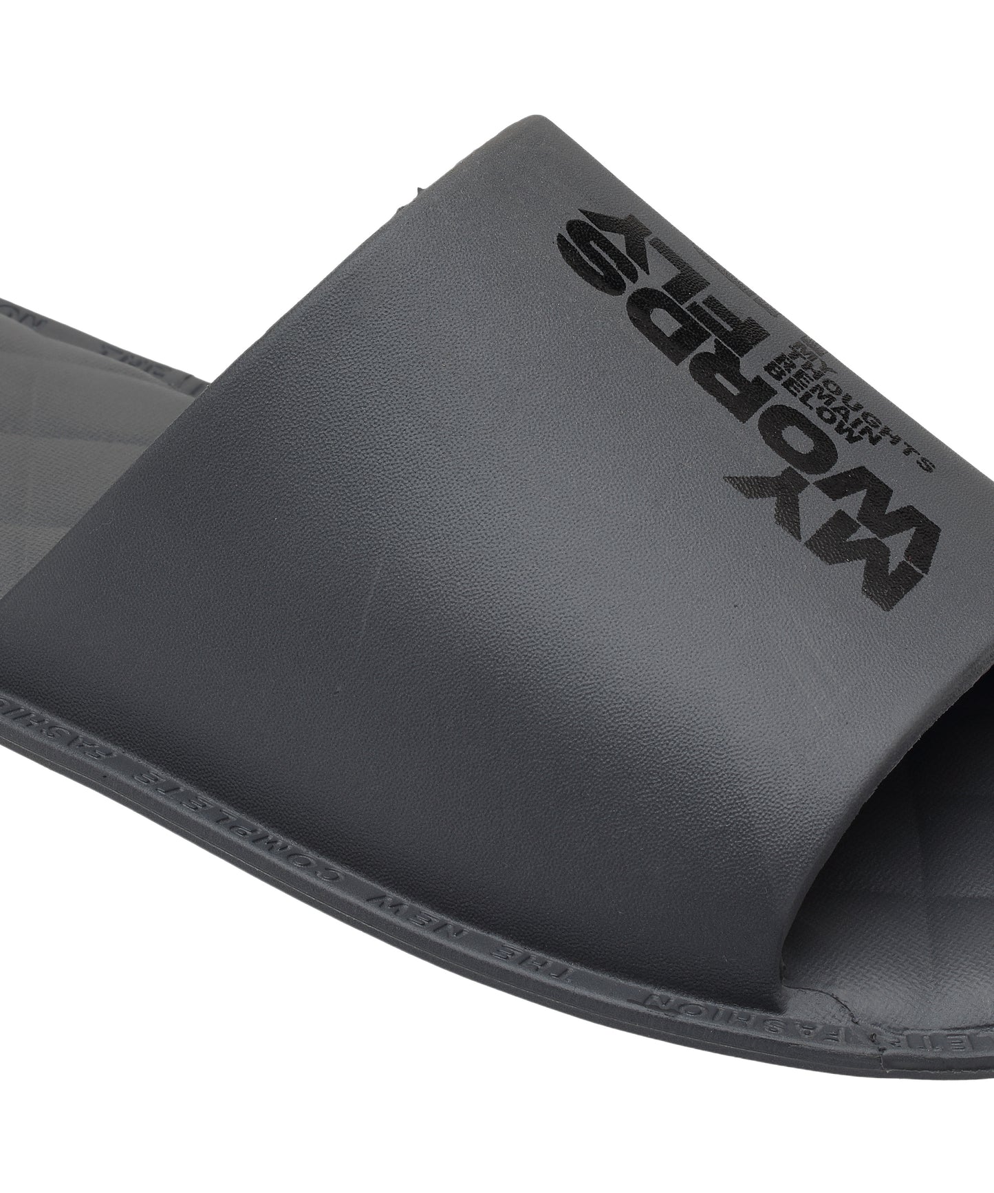Men's Air Light Comfort Dark Grey Sliders
