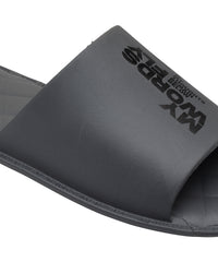 Men's Air Light Comfort Dark Grey Sliders