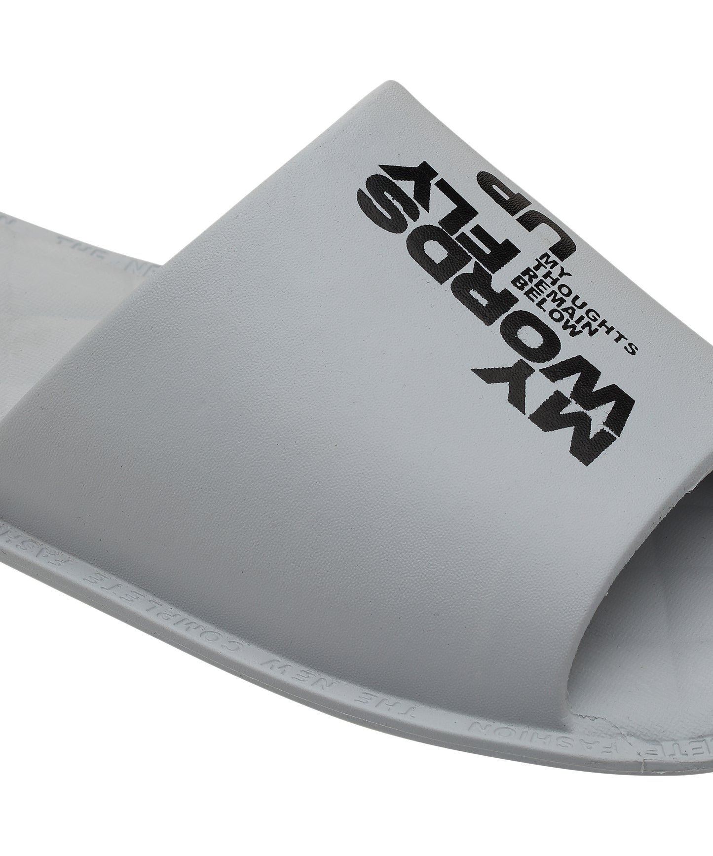 Men's Air Light Comfort Light Grey Sliders