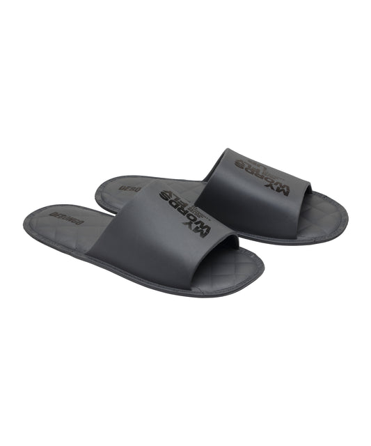 Men's Air Light Comfort Dark Grey Sliders