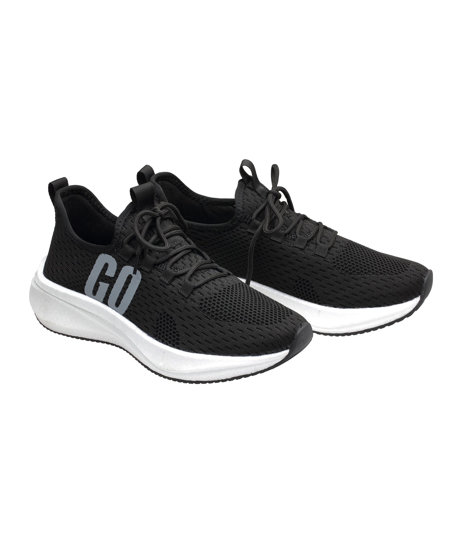 GO Series Lightweight Walking & Casual Comfort Shoes - Black