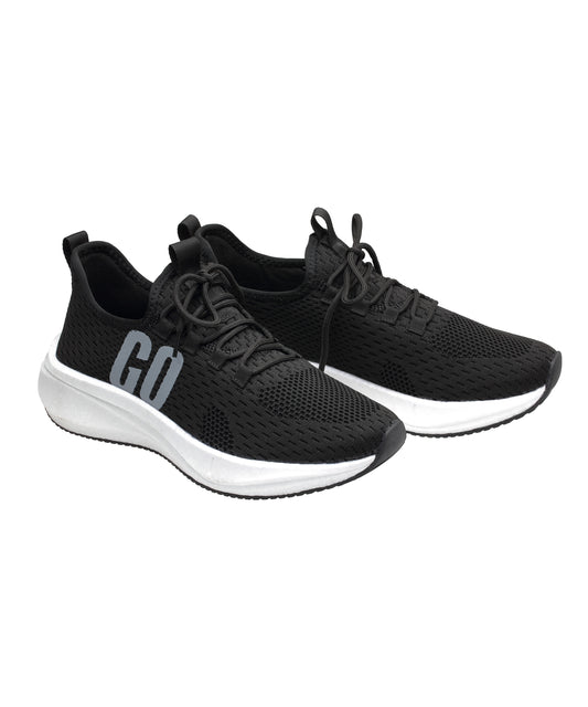GO Series Lightweight Walking & Casual Comfort Shoes - Black