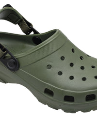 Kids Soft EVA Military Green Clogs