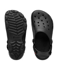 Kids Soft EVA Black Clogs