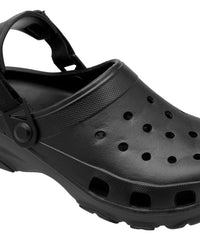 Kids Soft EVA Black Clogs