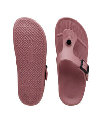 Kids Soft EVA Thong Foxglove Sandals