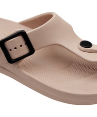 Kids Soft EVA Thong Beige Sandals