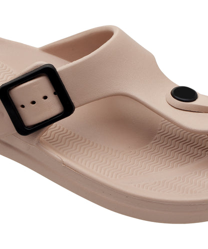 Kids Soft EVA Thong Beige Sandals