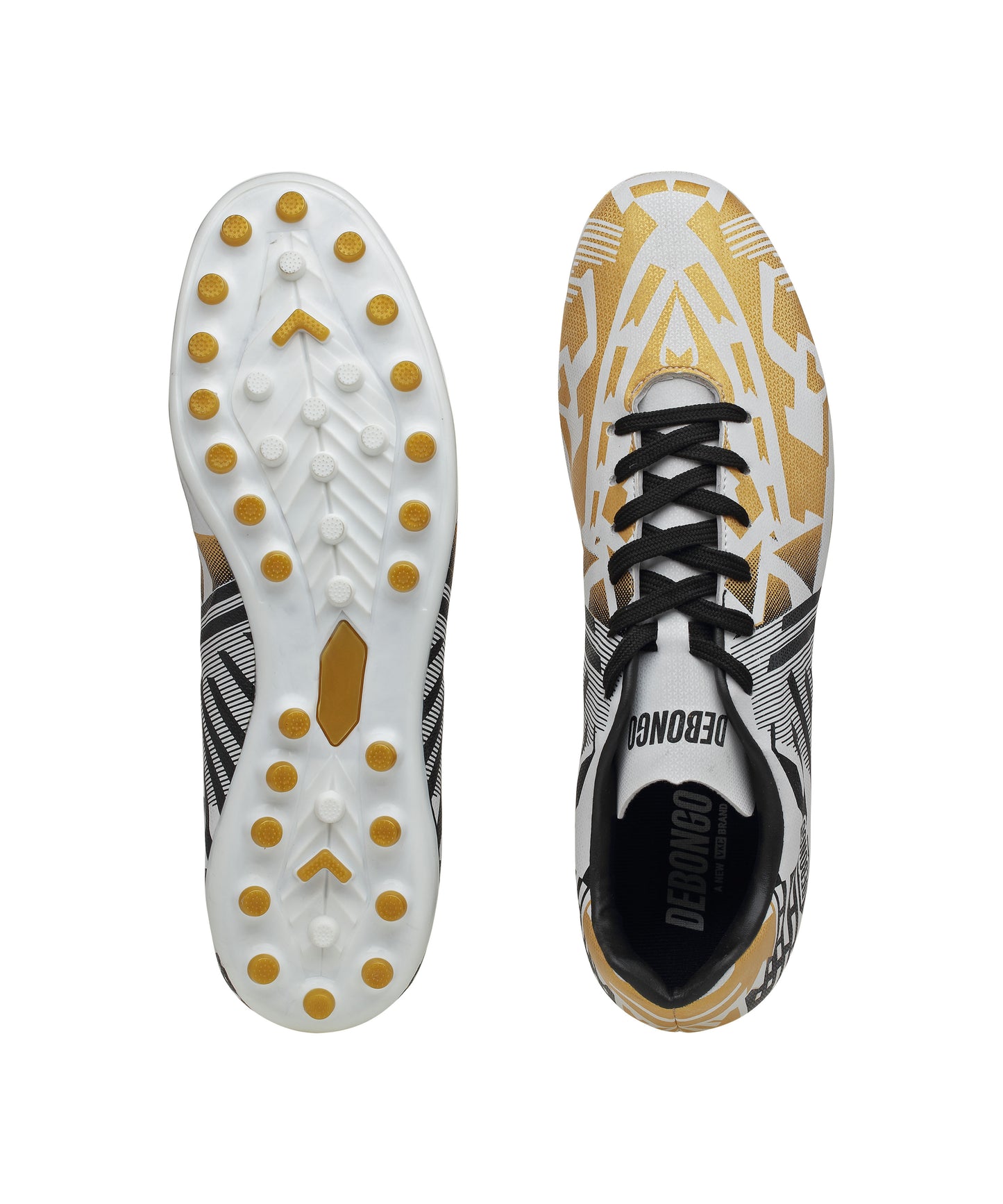 Debongo Soccer Boots for Men – White