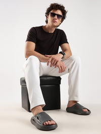 Aero Graphite Grey Slide Sandals