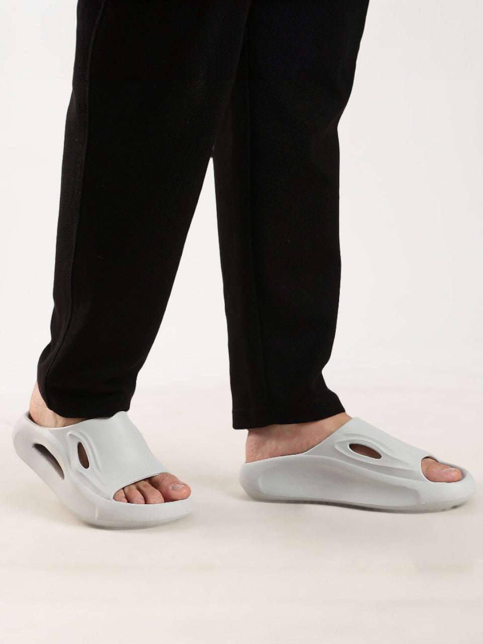 Aero Light Grey Slide Sandals