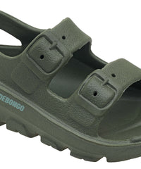 Boys extreme comfort soft EVA sandal - Military Green