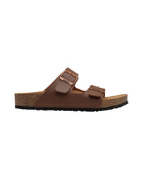 Debongo Men’s Genuine Leather Sandals | Cork Sole Comfort Footwear | Sizes 6–10