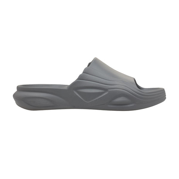 Comfort Grey Slide Sandals