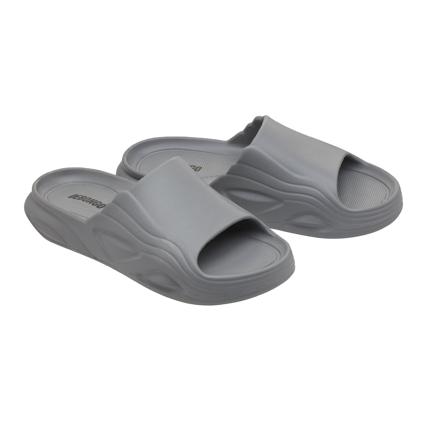 Comfort Grey Slide Sandals