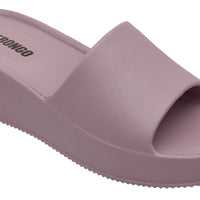Sleek Lavender Square-Toe Sliders for Women