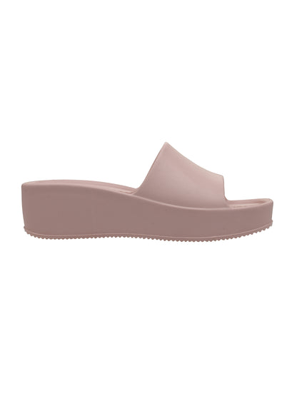 Sleek Pink Square-Toe Sliders for Women