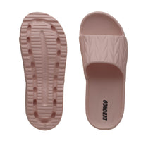 Textured Pink Sliders for Women