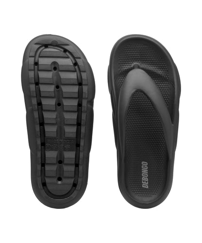 Black EVA Thong Sliders
