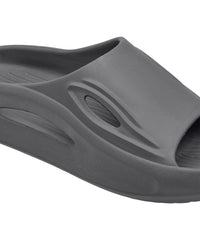 Aero Graphite Grey Slide Sandals