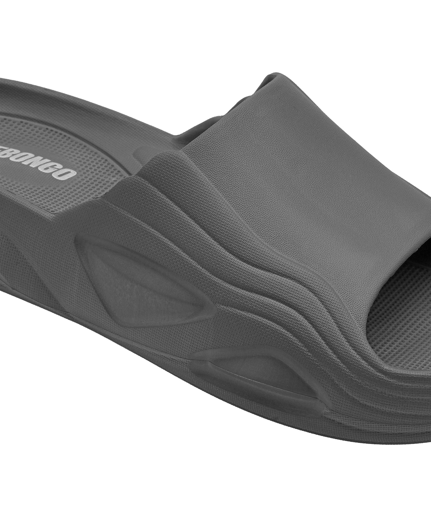 Comfort Graphite Grey Slide Sandals