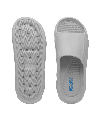 Comfort White Slide Sandals