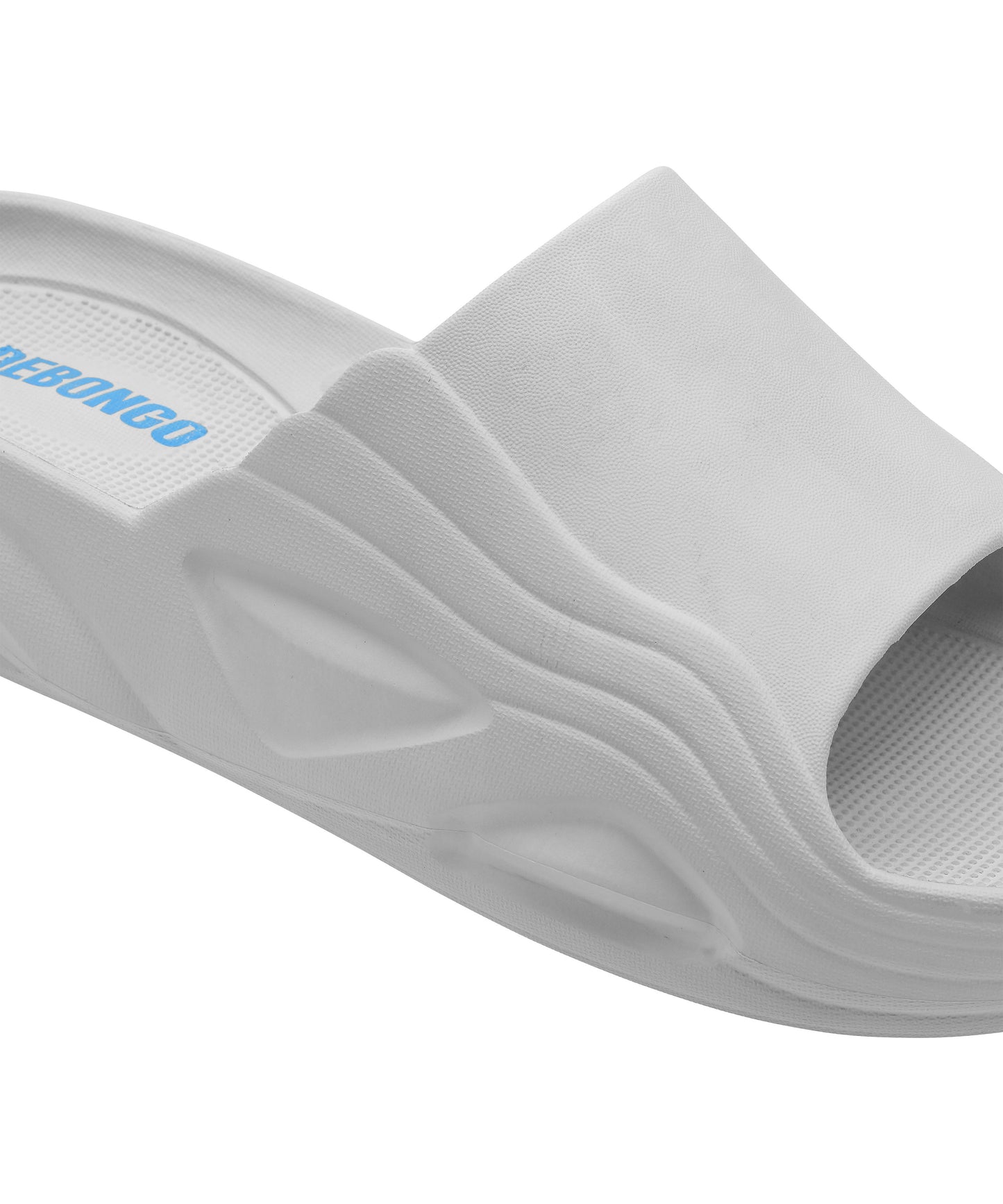 Comfort White Slide Sandals