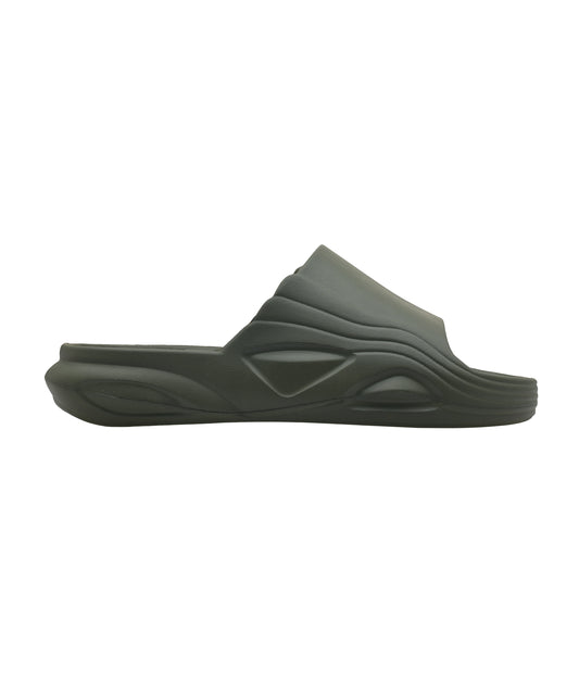 Comfort Military Green Slide Sandals