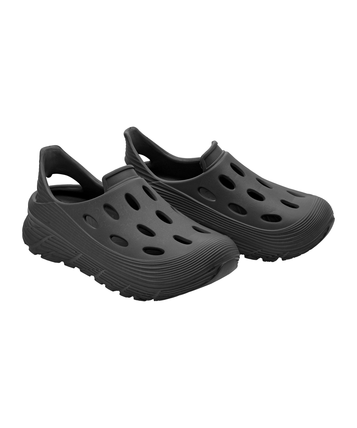 ShadowStride Black Clogs