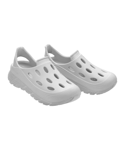 ShadowStride White Clogs