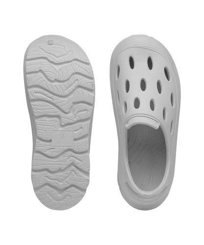 ShadowStride White Clogs