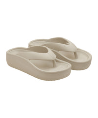 Stellar Beige Thong Flip Flops