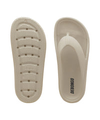 Stellar Beige Thong Flip Flops