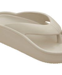 Stellar Beige Thong Flip Flops