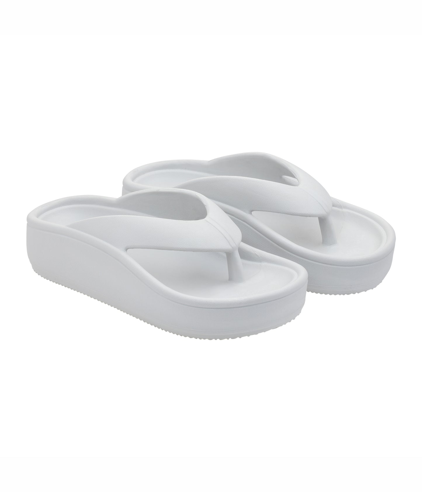 Stellar Grey Thong Flip Flops for Women