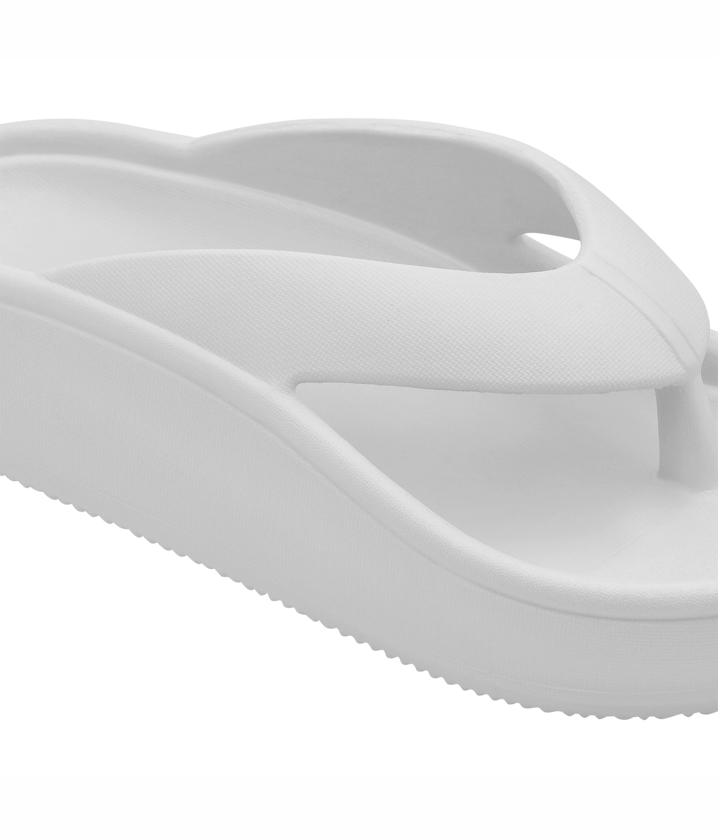 Stellar Grey Thong Flip Flops for Women