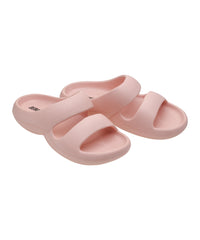Bubble Light Pink Sliders for Women