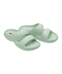 Bubble Mint Green Sliders for Women