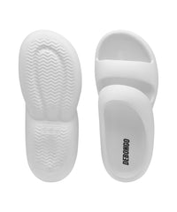 Bubble Off White Sliders for Women